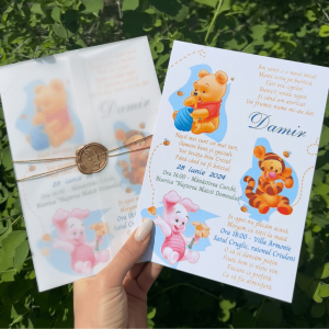 Invitație pentru Cumătrie – Model 03